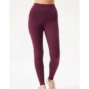 NWOT Girlfriend Collective Plum Compressive Pocket Legging - XS